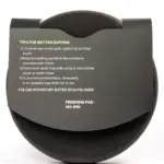 Luminous black finishing pad