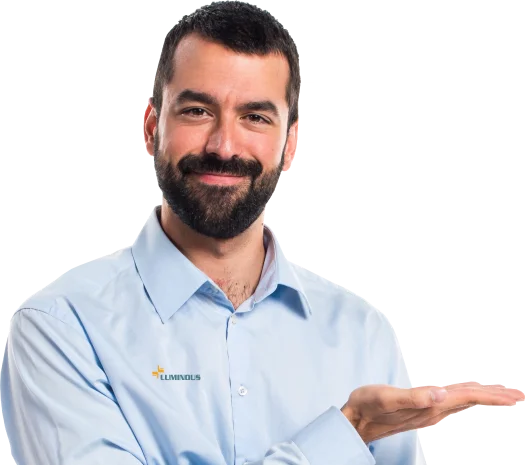 Photo of a Luminous Agent and Employee