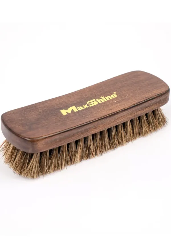 Horse Hair Leather Brush 1