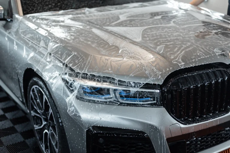 car-detailing-service-protection-car-hood-with-ppf-film