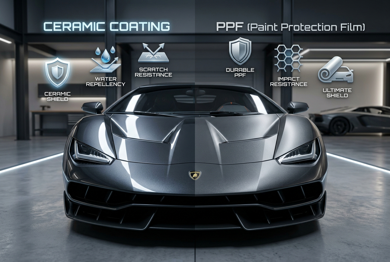 PPF vs Ceramic Coating